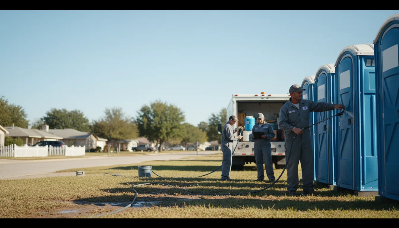 Long-Term Portable Toilet Rental in Coden, AL near me